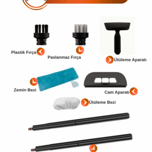 Mogotech MG-101 Buharlı Temizleyici Aparatları