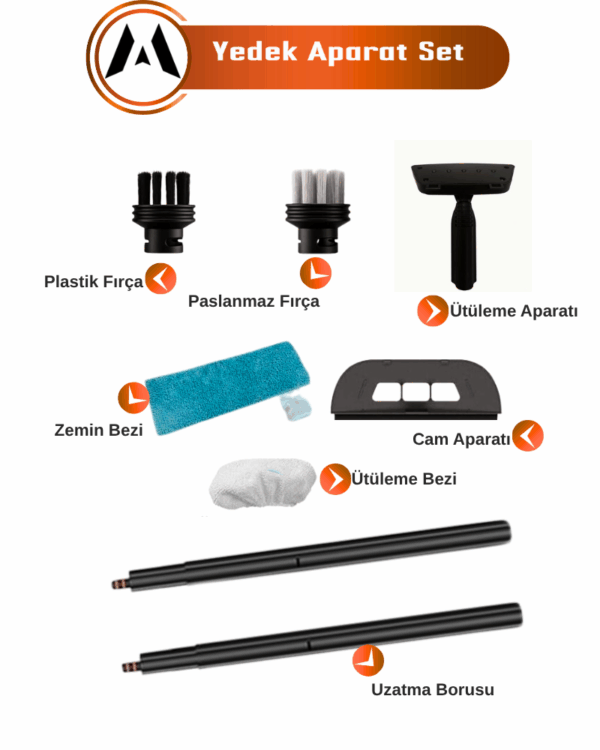 Mogotech MG-101 Buharlı Temizleyici Aparatları